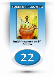 nr.22 - Sf. Antipa