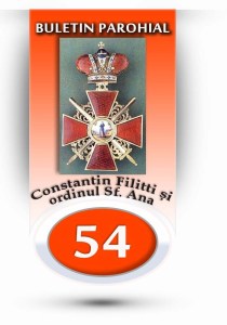 nr.54 - ordinul sfanta Ana