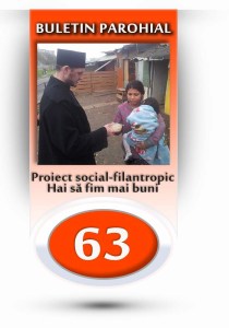 nr.63 - proiect social-filantropic, hai sa fim mai buni