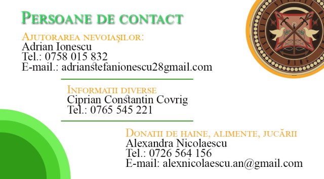 carte de vizita Sf Dumitru